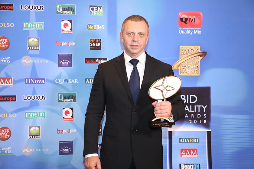 Nagrada za kvalitet Dr Vorobjev klinika za lecenje zavisnosti